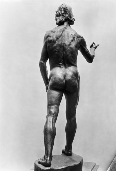 Johannes der Täufer, von hinten gesehen, 1878-80 von Auguste Rodin